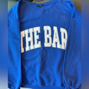 The Bar Varsity Crew Sweater